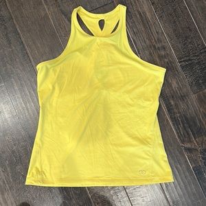 Yellow workout Calia tank